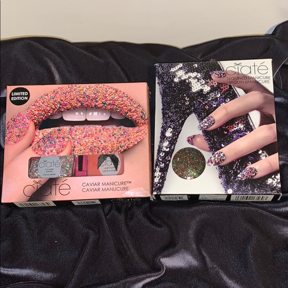💅2 Ciate manicure sets sequin & caviar. Fun!!!!💅